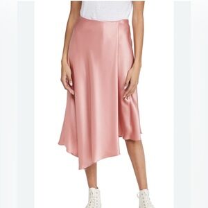 Alice + Olivia Jayla Asymmetrical Skirt in Pink, Size 8